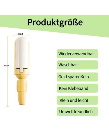YQDMSD Reusable Lint Roller for Animal Hair - Best Pet Hair Remover for Sofa Bed Carpet & Scratching Post - Buy Online on SooperMarket.com