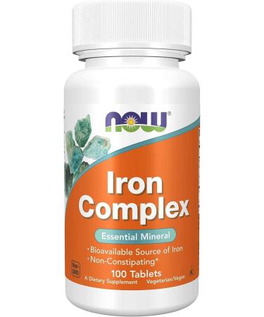 Now Foods Iron Complex 100tab