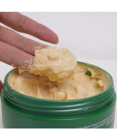 Organic Hair Mask Deep Conditioner Treatment with Keratin & Collagen for Dry Damaged Hair - Suitable for All Hair Types - Buy Online on SooperMarket.com