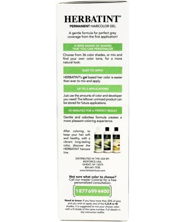 Herbatint Permanent Herbal Haircolour Gel (10c - Swedish Blonde) 1 Or 2 Applications - Buy Online on SooperMarket.com