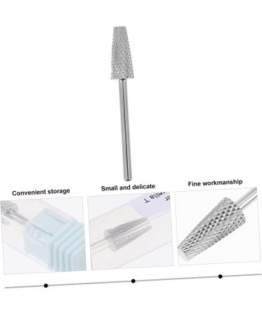 FOMIYES nail polisher manicure grinding heads nail polishing bits Manicure Nail electric nail file nail cleaner tool portable pedicure polisher Nail Buffer Bit Metal Drilling tool plastic - Buy Online on SooperMarket.com