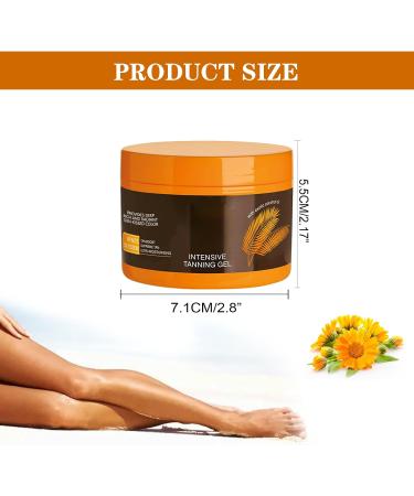 FunnAura Intensive Tanning Gel Tanning Accelerator Cream for Sunbeds & Outdoor Sun - Buy Online on SooperMarket.com