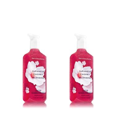 Bath & Body Works Deep Cleansing Hand Soap Japanese Cherry Blossom 2 Pack