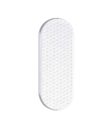 Wontool Hard Skin Remover Clear Glass Foot File Pedicure Helper | in-Shower Foot Scrubber Dead Skin Remover Dry Heels Skin Remover Pedicure Kit for Feet Dead Skin Smoothing