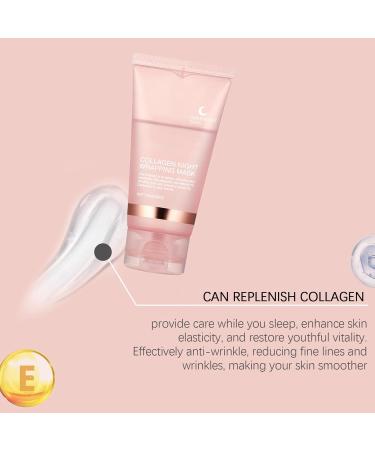 Collag-en Night Wrapping Masque Hydrating Peel Off Face Covers 75g Night Wrapping Facial Sheets Face Skincare For Women Nourishing Face Care For All Skin Types - Buy Online on SooperMarket.com