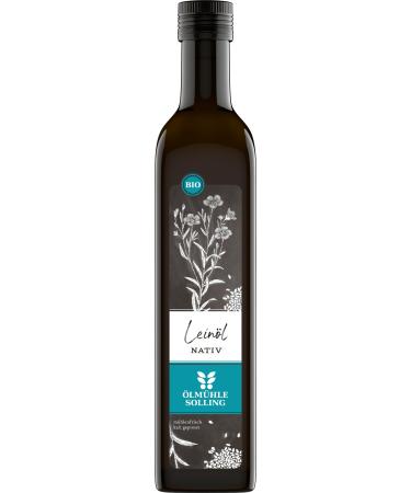 Solling Oil Mill Natural Land Organic Linseed Oil 500 ml