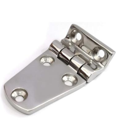 NRC&XRC Marine Grade 316 Stainless Steel Offset Short Side Casting Hinges (Pair) - Heavy Duty 3/16 Thick for Boat, RV Cabinets - 2-3/4 x 1-1/2 - Buy Online on SooperMarket.com