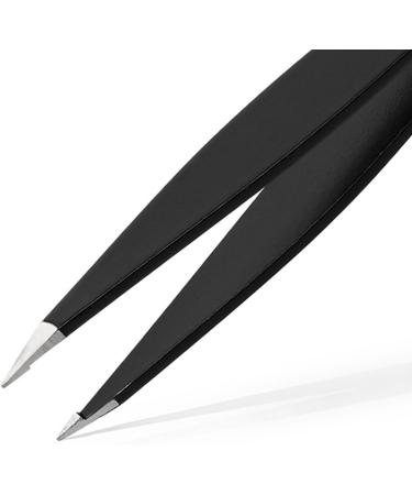 Buy Premyo Precision Eyebrow Tweezers for Ingrown Hair & Splinters - Professional Stainless Steel Rustproof with Case | International Shipping - Buy Online on SooperMarket.com