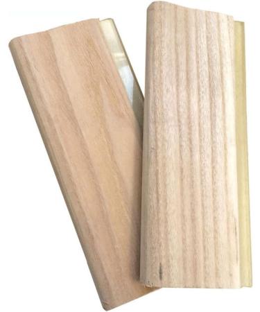 INTBUYING Screen Printing Squeegee - 6.3 Wooden Handle with Rubber Blade - Buy Online on SooperMarket.com