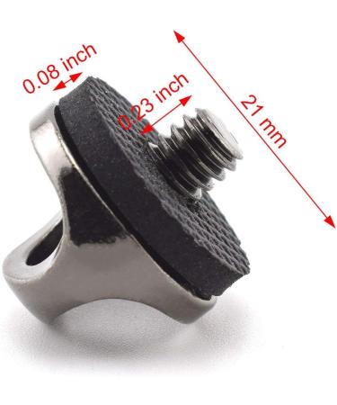 SDTC Tech Camera Neck Strap Screw Holder - 2 Pack 1/4-20 Thread Camera Screws with Rubber Washer - Buy Online on SooperMarket.com