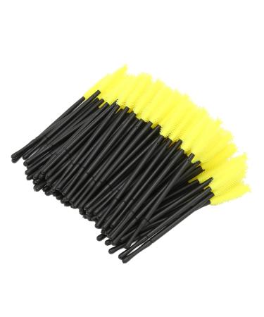 Mascara Wands Disposable Eyelashes Brush Natural Makeup Silicone Lightweight Sturdy Convenient Use for Women for Beauty Salon