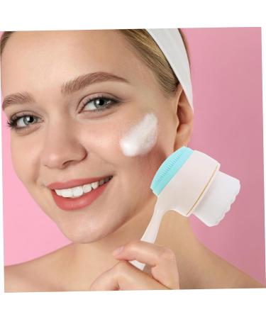 Angoily Manual Face Brush - Deep Clean & Massage Tool for Child & Adult Skin Care | Hard Skin Remover & Pore Cleanser - Buy Online on SooperMarket.com