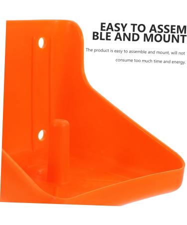 2pcs Cattle and Sheep Lick Brick Box Horse Salt Livestock Mineral Block Holder Deer Food Blocks Holder Livestock Accessory Professional Salt Block Rack Cows Food Bowl Pp Animal 17x16.5cm Red - Buy Online on SooperMarket.com