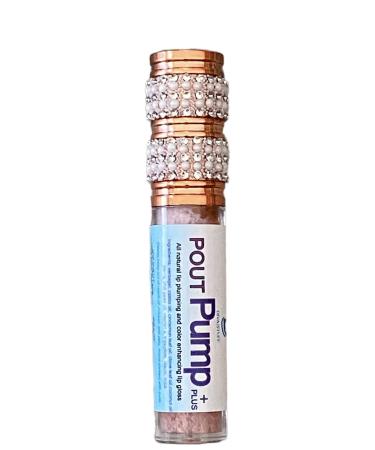 Diva Stuff Pout Pump Plus Thick and Shiny Lip Plumping Gloss With Shimmering Mica Enhances Natura Lip Color