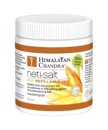 Himalayan Chandra Neti Pot Salt Jar, 12 oz