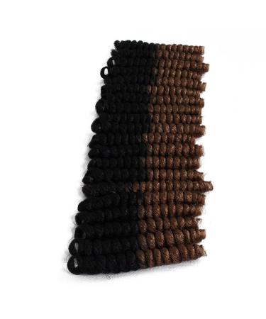 3 Packs Eunice Hair Saniya Curl Ombre Lichen Braids - Bouncy Crochet Hair (10 Inch 1B 30) - Free Hook Gift - Buy Online on SooperMarket.com
