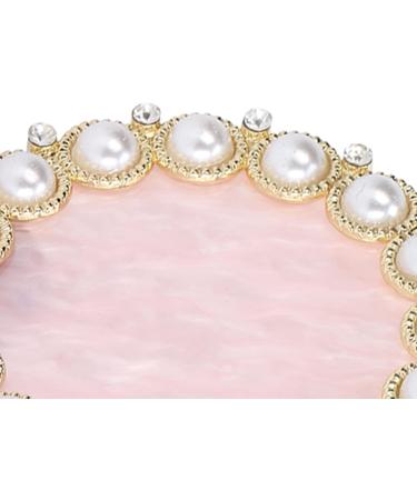 Cosmetic Nail Mixing Palette Color Mixing Nail Art Tips Display Plate Nail Art Display Board Nail Art Palette Drawing Painting Dish Manicure Nail DIY Mixing Holder Tool for Nail(golden foundation) - Buy Online on SooperMarket.com