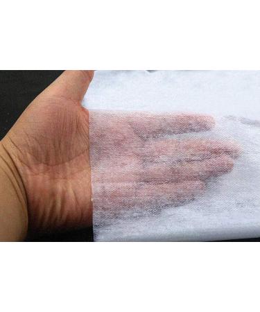 Lightweight Non-Woven Fusible Interfacing White - 39.37x10.93 Yards - Iron-On Single Side - Buy Online on SooperMarket.com