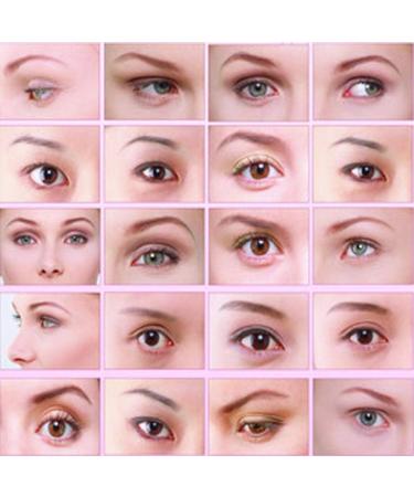 24pc Eyebrow Stencil Shaper Kit with Strap - Reusable Template for Quick 3-Minute Makeup - Suitable for 98% - Buy Online on SooperMarket.com