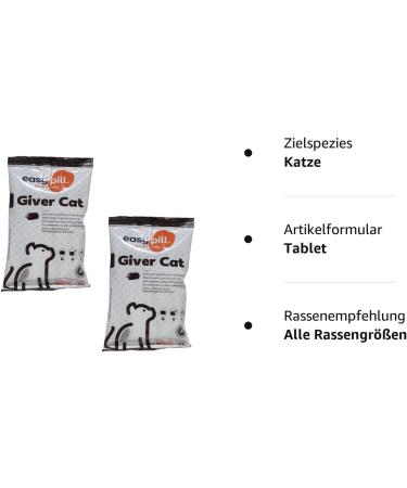 Buy VetinNov Easypill Cat - Simplified Tablet Administration for Cats | 2 x 4 x 10g - International Shipping Available - Buy Online on SooperMarket.com