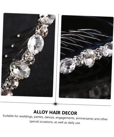 Mikinona 1 PC Hair Comb Handmade Hair Decor Exquisite Headwear Alloy Hair Decor Fashion Hairpin Hair Accessory - Buy Online on SooperMarket.com