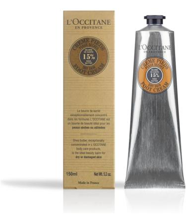 L'OCCITANE Shea Butter Foot Cream 150ml | Moisturizing Foot Cream for All Skin Types - Buy Online on SooperMarket.com
