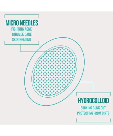 Patch Pro Micro Needle Patch for Pimple Treatment - 18pcs Microneedle Spot Stickers for Breakouts & Impurities - Suitable for All Skin Types - Buy Online on SooperMarket.com