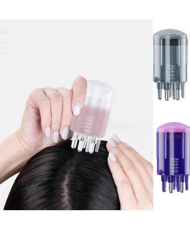 Hair Oil Applicator Bottle | Scalp Massage & Root Comb Device for Essential Oils | International Shipping - Buy Online on SooperMarket.com