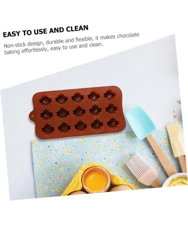 Alipis 10 Pcs Chocolate Mold Cookie Baking Soap Mold Silicone Lollipop Mold Muffin Silicone Molds Pudding Kitchen Frying Mould Ice Cube Trays Chocolate Baking Mold Ice Cubes Fondant Mold - Buy Online on SooperMarket.com