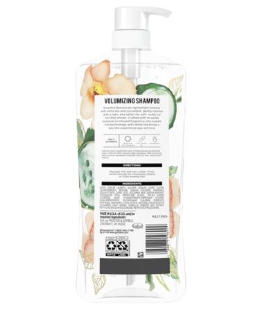Pantene Essential Botanicals White Tea and Cucumber Volumizing Shampoo & Conditioner Set - 38.2 oz - Paraben, Dye, Mineral Oil, Phthalate, and Phosphate Free - Buy Online on SooperMarket.com