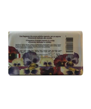 Nesti Dante Triple Milled Sweet Violet Soap | 8.8oz - Premium Italian Vegan Soap for Luxurious Skin Care - Buy Online on SooperMarket.com