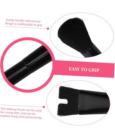 PLAFOPE powder brush Foundation Brush Loose Powder Brush highlighter brush face brush Highlight/brighten brush Double Ended Makeup Brush contour brush highlight brush - Buy Online on SooperMarket.com