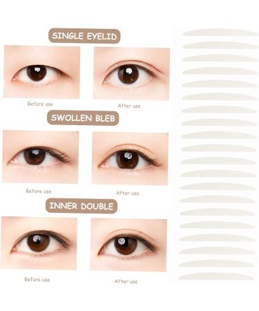 minkissy 20 Sheets Double Eyelid Sticker 2 Sided Tape Double Sided Boobtape Double Sides Tape Invisible Tape Invisible Eye Stickers Makeup Tool Makeup Stickers Breathable Eye Patch - Buy Online on SooperMarket.com
