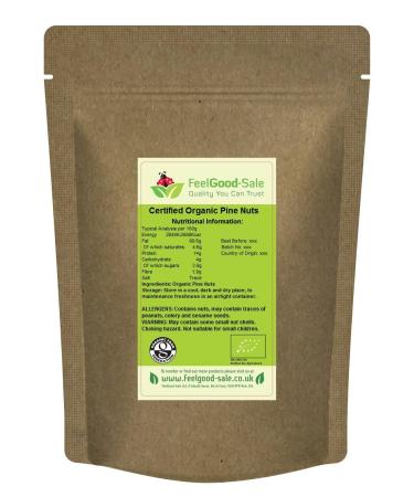 1kg Organic Certified Pine Nuts