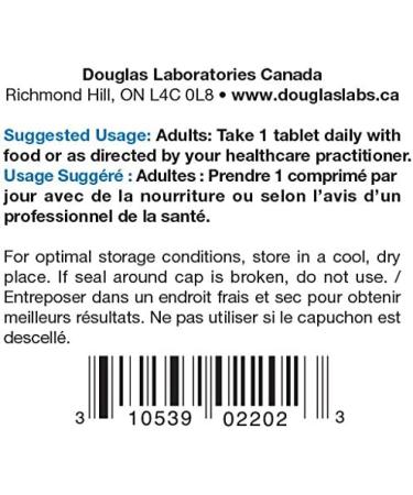 Douglas Laboratories Vitamin D 1000 IU | Vitamin D3 For Bones Teeth Immune Support* | 100 Tablets - Buy Online on SooperMarket.com