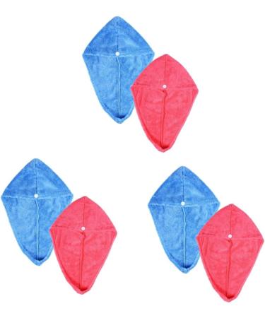 FOMIYES 6 Pcs Large Shower Cap Hair Scarf mediumx3pcs As Shownx3pcs - Buy Online on SooperMarket.com