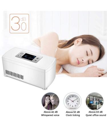 Portable Fridge Insulin Refrigerated Box with Battery Car Travel Home Mini Medicine Refrigerator and Insulin Cooler Suitable for Insulin Interferon Eye Drops Storage 2batteries - Buy Online on SooperMarket.com