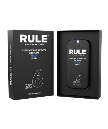 RULE Hair Growth Spray | Anti Grey Hair Treatment | Minoxidil Alternative for Men | Natural Hair Color Restorer | Stop Hair Loss & Thinning - Buy Online on SooperMarket.com