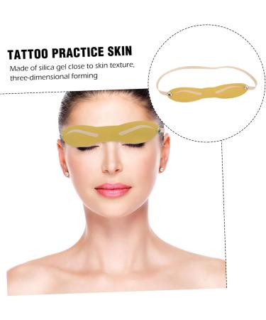Healeved 50 pcs practice eyebrow skin headband silicone proof practice skin - Buy Online on SooperMarket.com