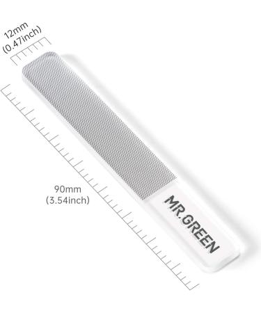 MR.GREEN Glass Nail Shiner Upgrade Nano Glass Nail Files &Nail Buffers Polisher Professional Crystal Manicure Tools Kit for Natural Nail - Buy Online on SooperMarket.com