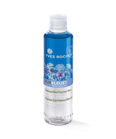 YVES ROCHER Pur Bleuet (Express Eye Make Up Remover) 200 ML.(Beautyhealth Trade)