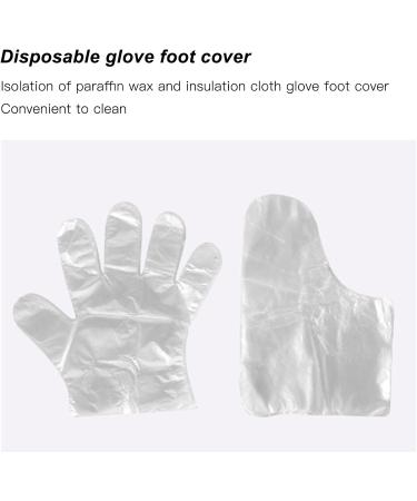 Wax Bath Mitts Set Large Brush Purple Spatula Soft Mitts Foot Cover Paraffin Wax Hand Foot Care Set Paraffin Wax Bath Set for Home DIY SPA Paraffin Baths - Buy Online on SooperMarket.com