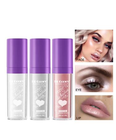 GL-Turelifes Fairy Stick Highlight Powder - Shimmer & Glow with Puff Fairy Bomb - 02 Charm Silver - Buy Online on SooperMarket.com