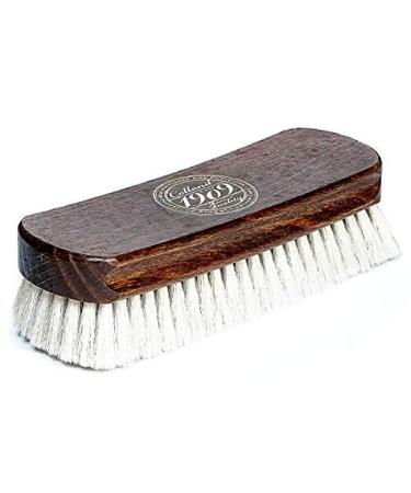 Collonil 1909 Fine Polishing Brush Made with Real Natural Goat Hair with Wood Handle (6 in.) for Polishing & Cleaning All Designer Leather Shoes Clothes and Handbags. by Collonil
