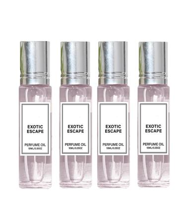 Pheromone Perfume Collection Pheromones Perfumes for Women Roll On Pheromone Perfume for Women Enhanced Scents Long-Lasting Portable (5PC) (4PACK-B)