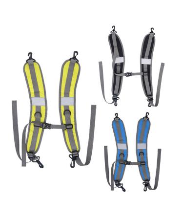 Backpack Straps Nylon Durable Bag Shoulder Strap Adjustable Straps Replacement Belt Bag Parts Accessories Blue