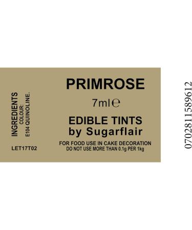 Sugarcraft Sugarflair Colour Blossom Tint Powder Dust Primrose 7ml - Buy Online on SooperMarket.com