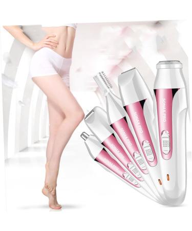 Angoily 5-in-1 Electric Nose Hair Trimmer & Razor Blades for Men - Ultimate Nose Hair Removal & Grooming Solution - Buy Online on SooperMarket.com