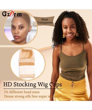 12 Packs 24 Pieces HD Wig Caps - Ultra Thin Nylon Stretch Mesh Stocking Cap for Wigs - Buy Online on SooperMarket.com