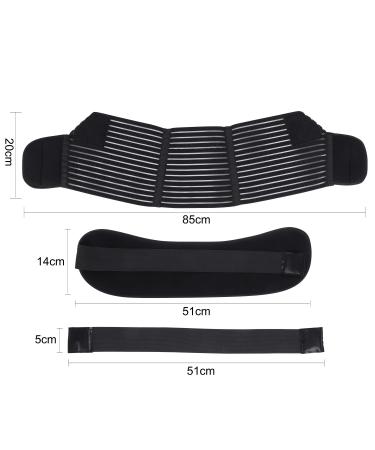Qchomee Maternity Belt | Adjustable Pregnancy Support Band for Belly Lifting | Relieve Back, Hip & Pelvic Pain | Postpartum XXL - Buy Online on SooperMarket.com